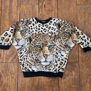 Vintage Cheetah 80s Sweatshirt